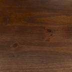 Meuble TV en bois massif de style Mid-Century Middlebrook de 70 po