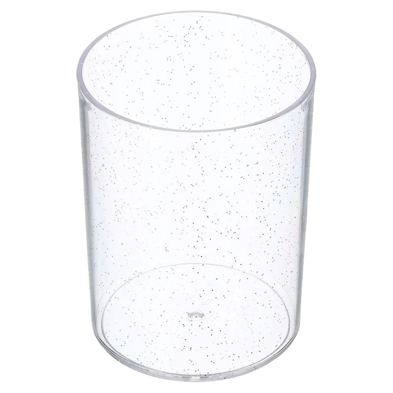 Acrylic Pencil Holder, Makeup Brush Holder Round Desktop Organizer