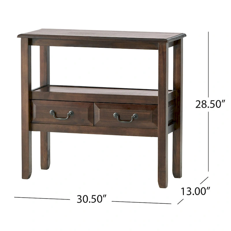 Table d'appoint en bois d'acacia Grant par