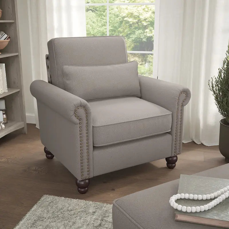 Fauteuil Coventry avec accoudoirs par