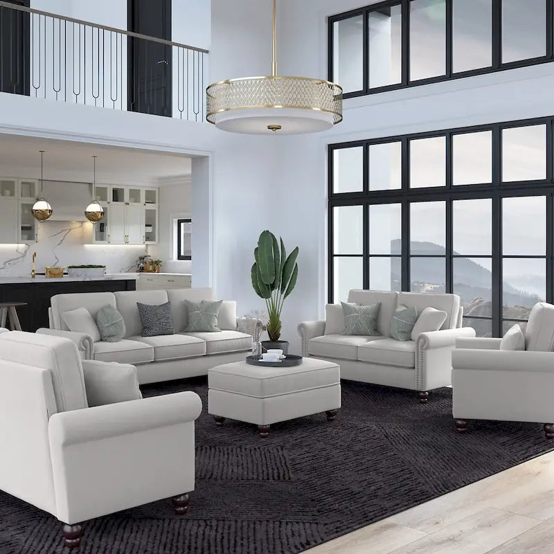 Fauteuil Coventry avec accoudoirs par