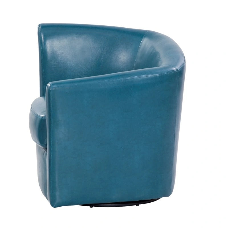 Fauteuil d'appoint pivotant Grafton Soraya 360 en similicuir