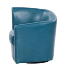 Fauteuil d'appoint pivotant Grafton Soraya 360 en similicuir