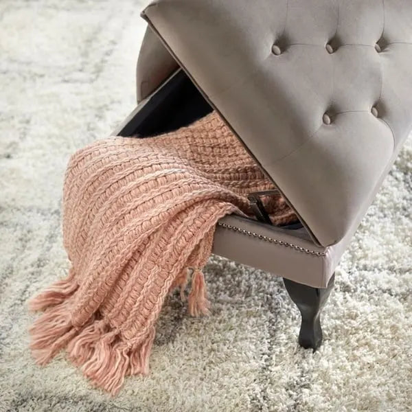 Chaise longue de rangement Marcella