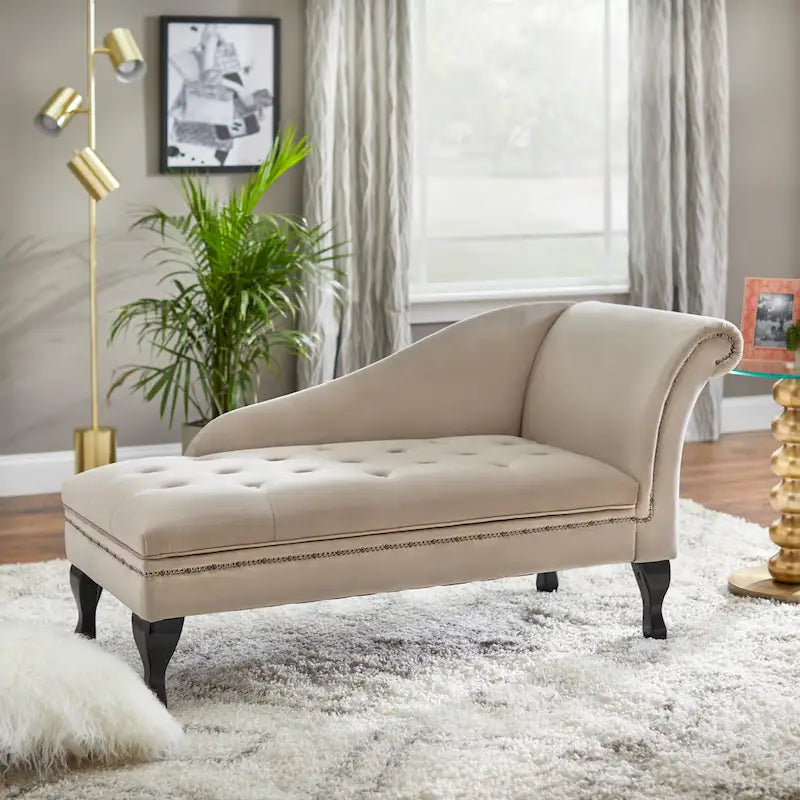 Chaise longue de rangement Marcella
