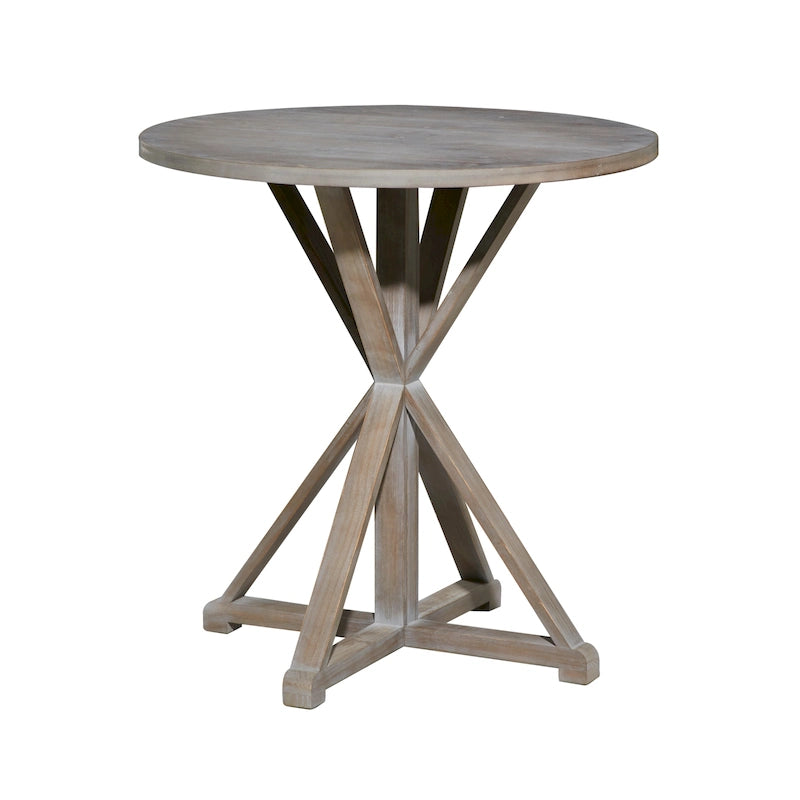 Table d'appoint en bois - Blanche ou marron -