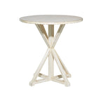 Table d'appoint en bois - Blanche ou marron -