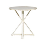 Table d'appoint en bois - Blanche ou marron -