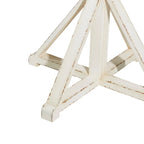 Table d'appoint en bois - Blanche ou marron -