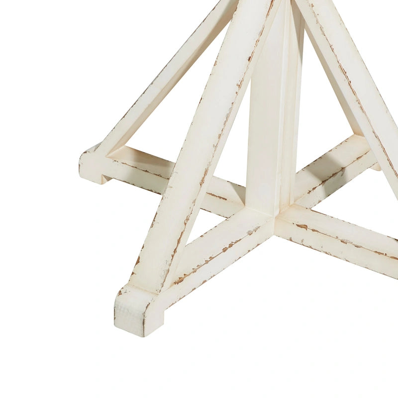 Table d'appoint en bois - Blanche ou marron -