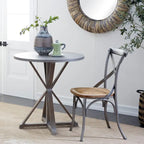 Table d'appoint en bois - Blanche ou marron -