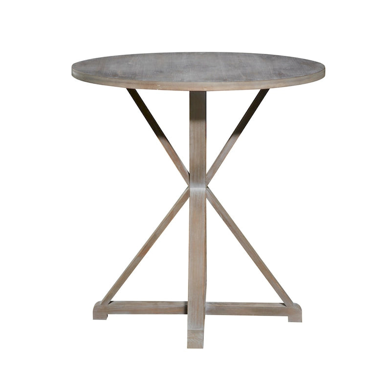 Table d'appoint en bois - Blanche ou marron -