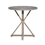 Table d'appoint en bois - Blanche ou marron -
