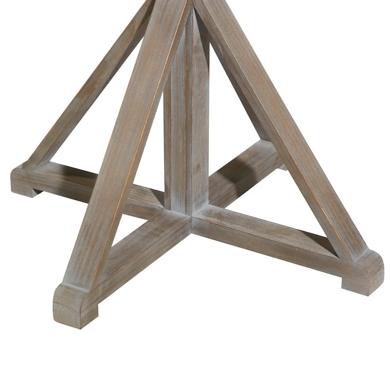 Table d'appoint en bois - Blanche ou marron -