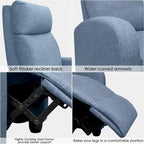 Fauteuil inclinable en tissu Homall pour salon