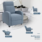 Fauteuil inclinable en tissu Homall pour salon