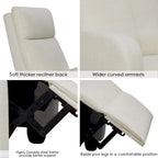 Fauteuil inclinable en tissu Homall pour salon