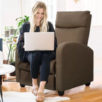 Fauteuil inclinable en tissu Homall pour salon