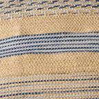 Pouf en tissu bohème fait main Caiman par