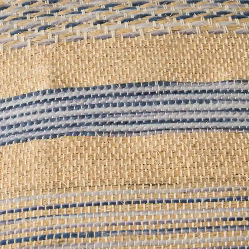 Pouf en tissu bohème fait main Caiman par