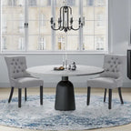 Chaise de salle à manger capitonnée Grandview (lot de 2) rembourrée