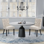 Chaise de salle à manger capitonnée Grandview (lot de 2) rembourrée