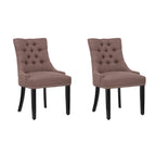 Chaise de salle à manger capitonnée Grandview (lot de 2) rembourrée