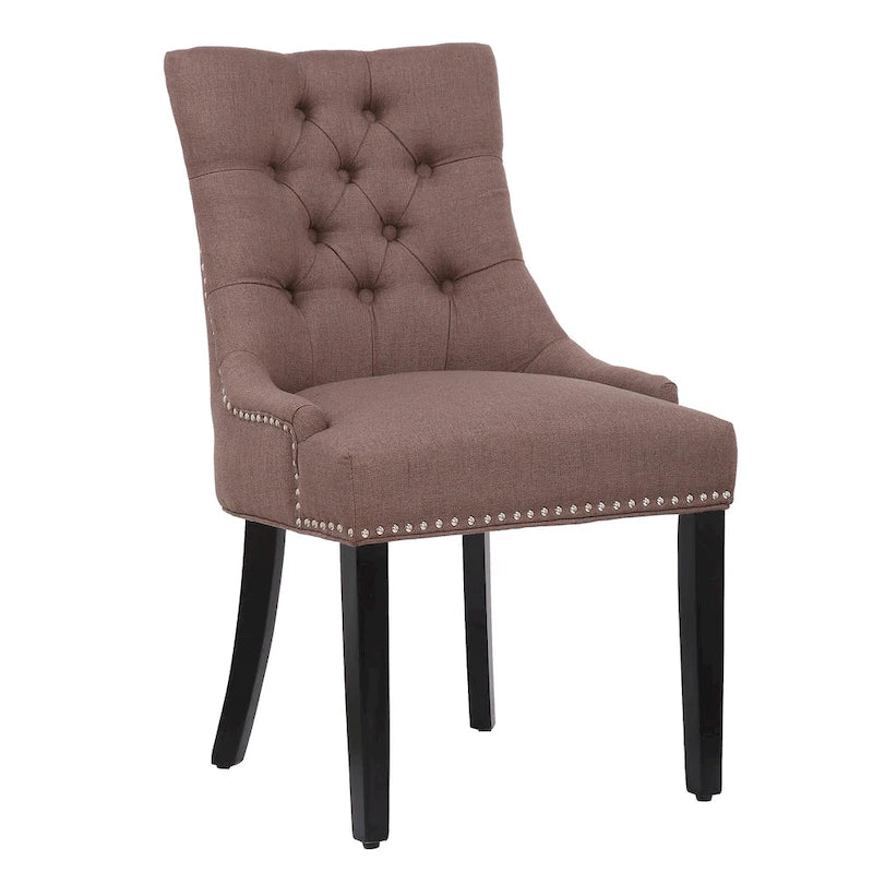 Chaise de salle à manger capitonnée Grandview (lot de 2) rembourrée