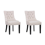 Chaise de salle à manger capitonnée Grandview (lot de 2) rembourrée