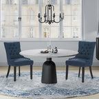 Chaise de salle à manger capitonnée Grandview (lot de 2) rembourrée