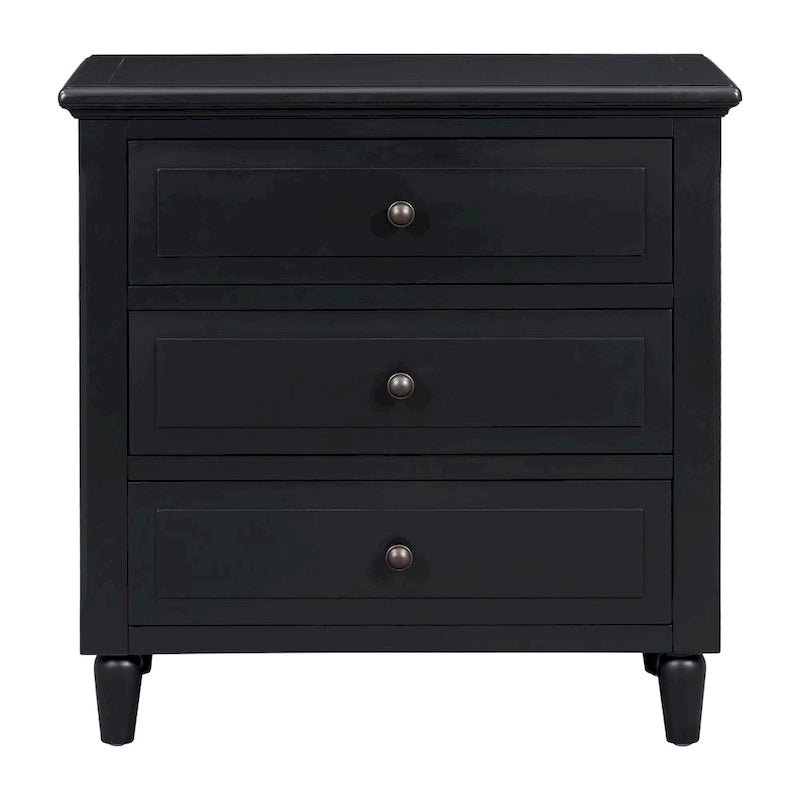 Commode en bois à 3 tiroirs