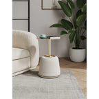 Modern Anderson 1.0 Upholstered End Table