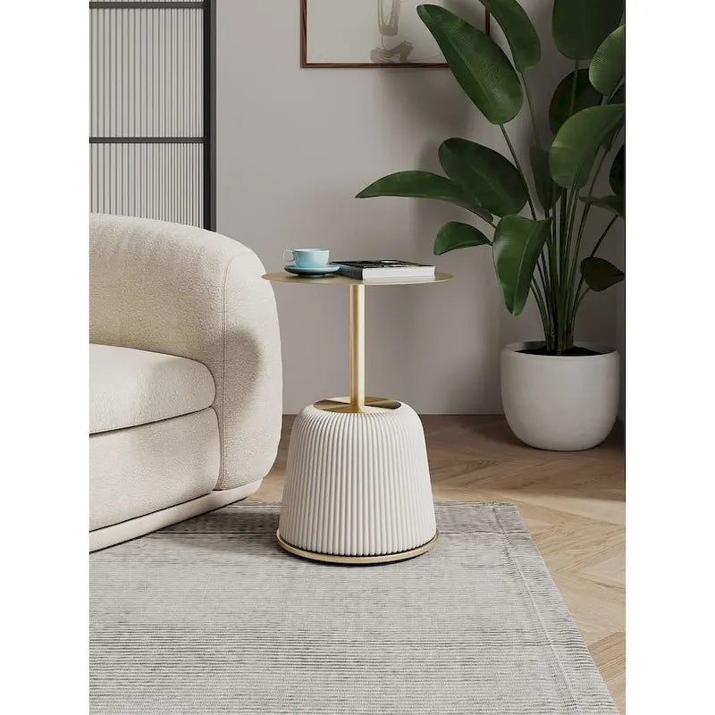  Modern Anderson 1.0 Upholstered End Table