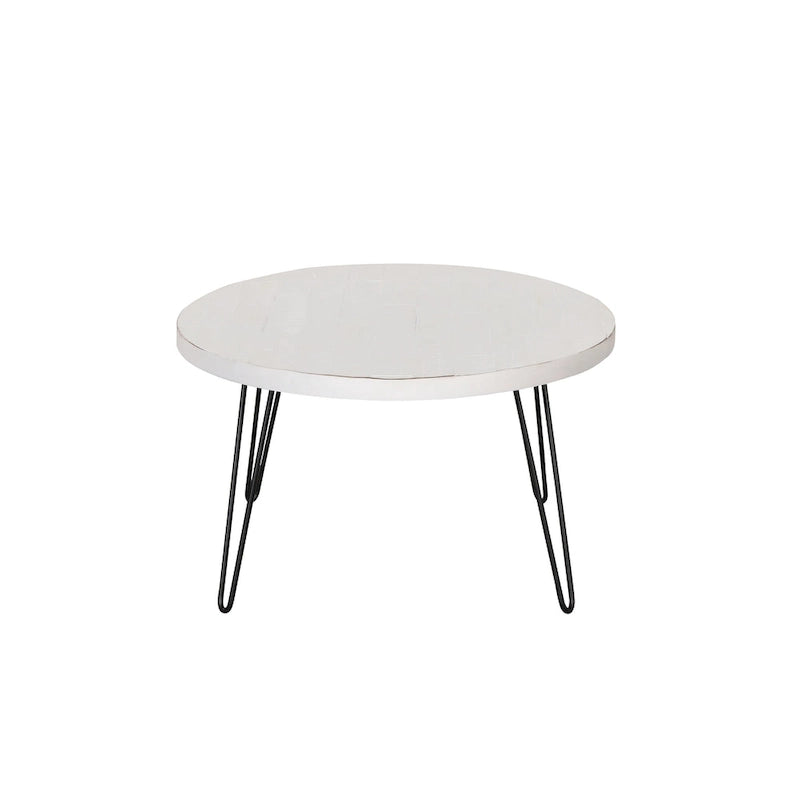 Table Basse Ovale en Bois Raffles 44