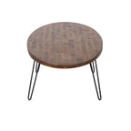 Table Basse Ovale en Bois Raffles 44
