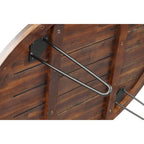 Table Basse Ovale en Bois Raffles 44