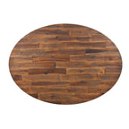 Table Basse Ovale en Bois Raffles 44