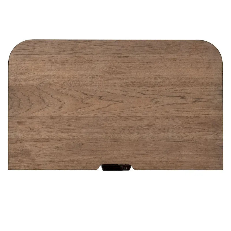 Table de chevet 3 tiroirs "Farmhouse Reimagined" avec station de charge