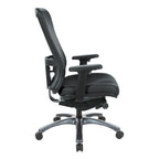 Chaise de bureau ergonomique à dossier haut ProGrid respirant