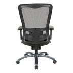Chaise de bureau ergonomique à dossier haut ProGrid respirant