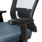 Chaise de bureau ergonomique à dossier haut ProGrid respirant