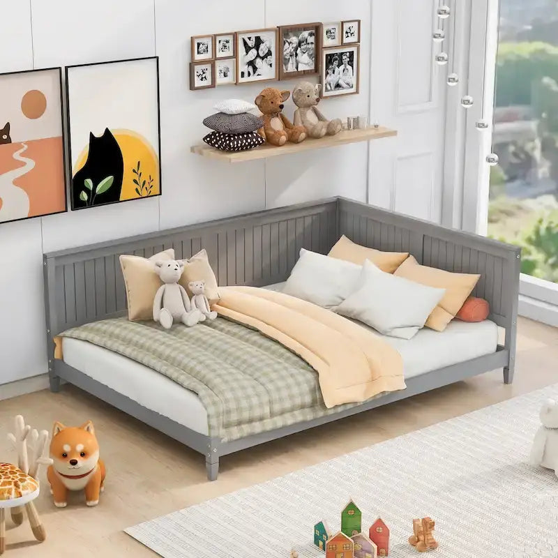 Lit de repos en bois grand format