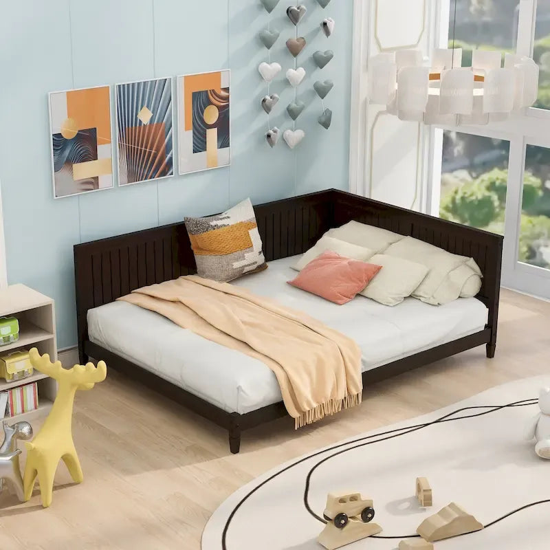 Lit de repos en bois grand format