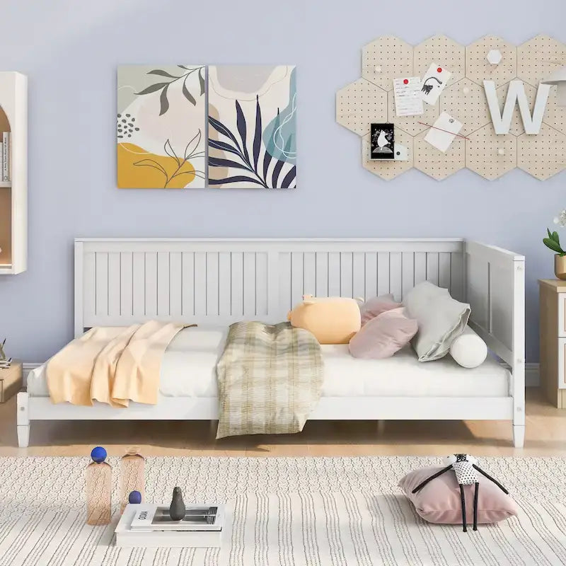 Lit de repos en bois grand format