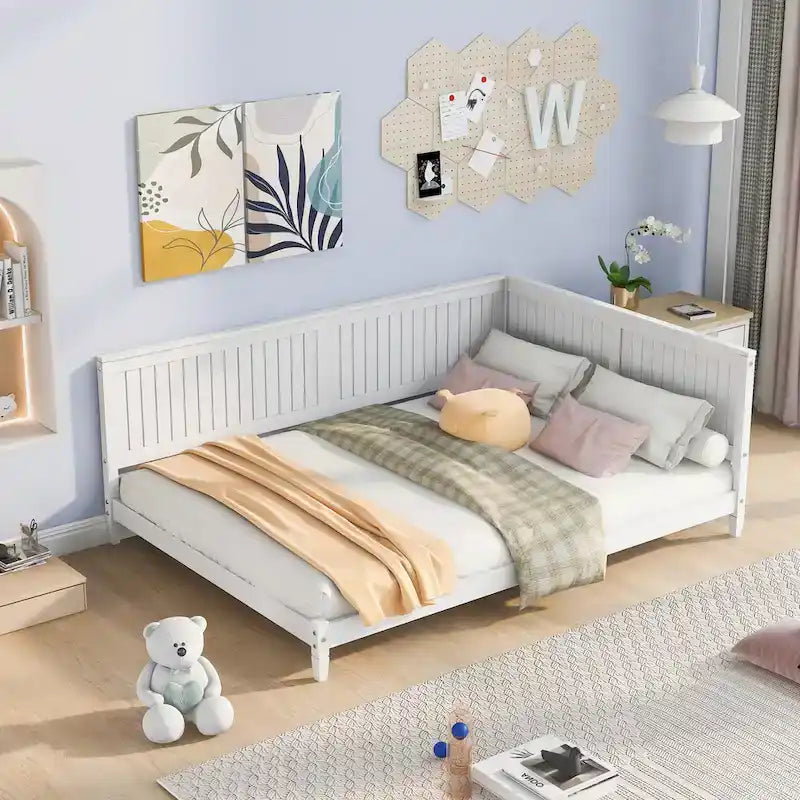 Lit de repos en bois grand format