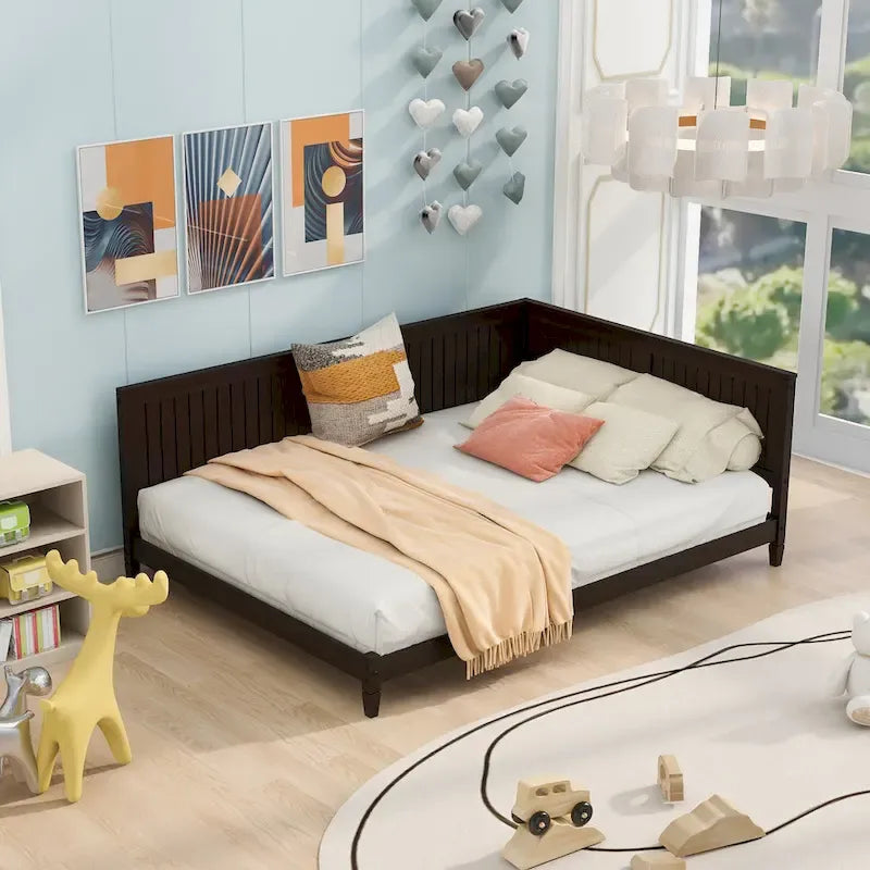 Lit de repos en bois grand format