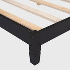 Lit de repos en bois grand format