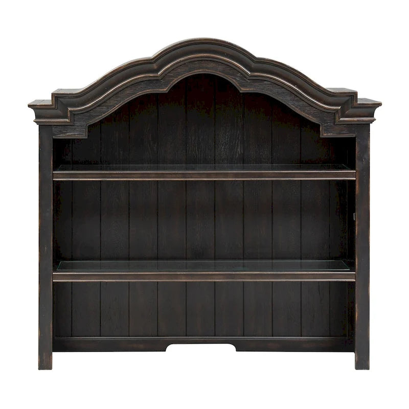 Crédence/Vaisselier Chesapeake noir antique brossé