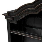 Crédence/Vaisselier Chesapeake noir antique brossé