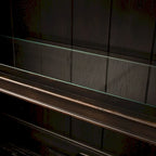 Crédence/Vaisselier Chesapeake noir antique brossé